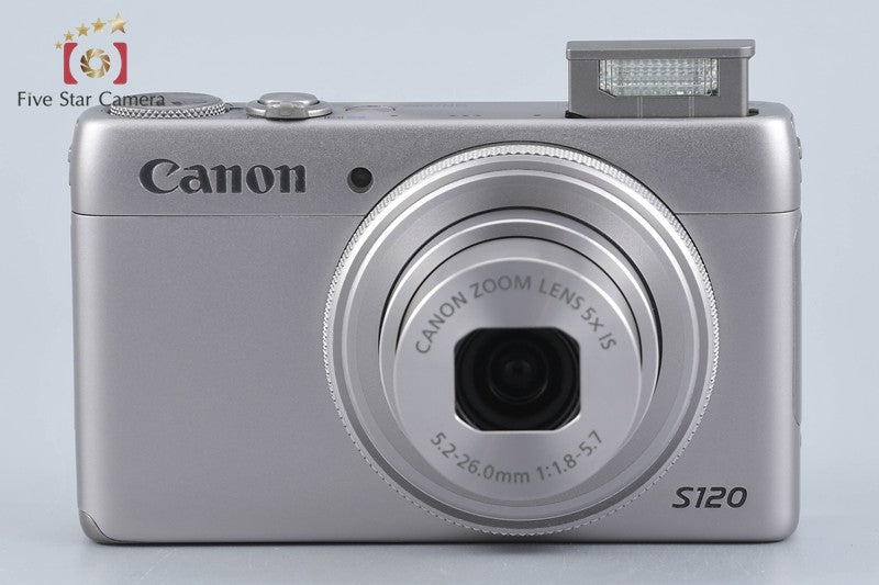 Canon PowerShot S120 Silver 12.1 MP Digital Camera