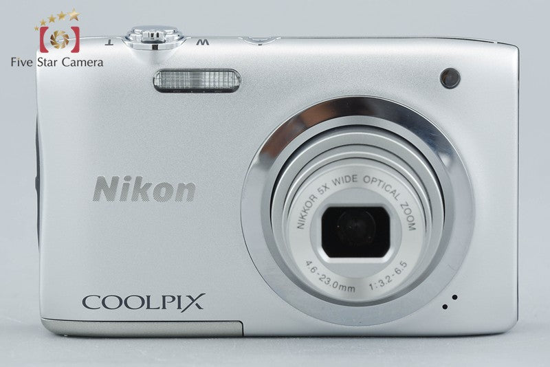 Nikon COOLPIX A100 Silver 20.0 MP Digital Camera w/ Box