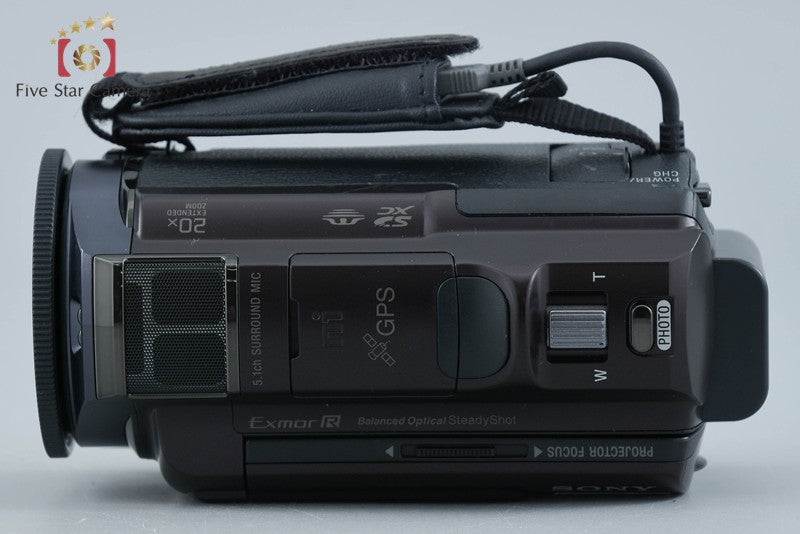 Sony Handycam HDR-PJ630V Brown Video Camera Recorder [Japanese Language Only]