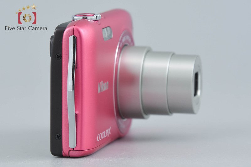 Nikon COOLPIX S3300 Strawberry Pink 16.0 MP Digital Camera