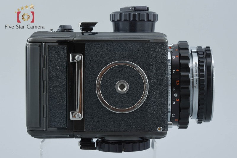 Zenza Bronica S2 Later Model Black + Nikon NIKKOR-P 75mm f/2.8