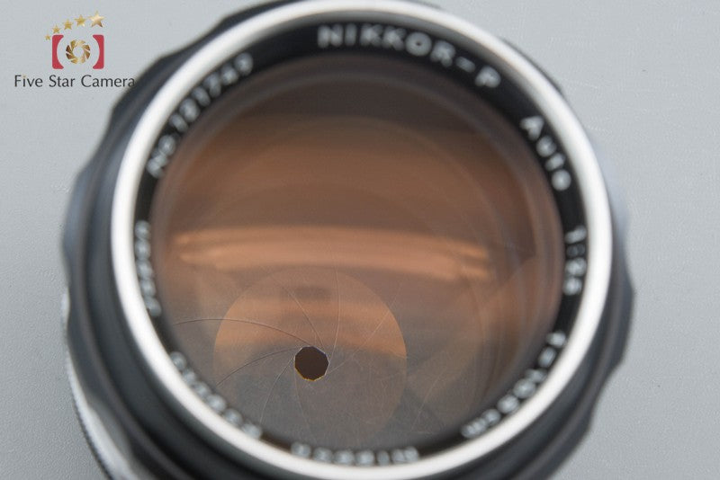 Nikon NIKKOR-P Auto 105mm f/2.5 Non Ai Lens
