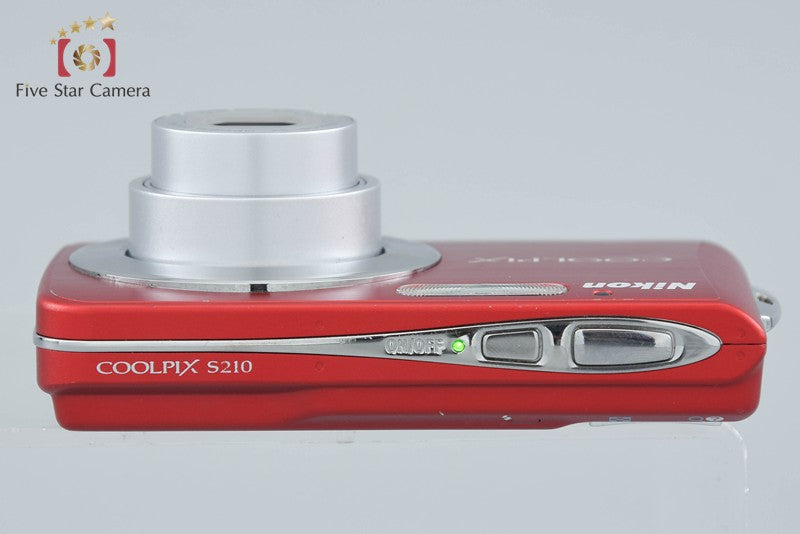 Nikon COOLPIX S210 Red 8.0 MP Digital Camera