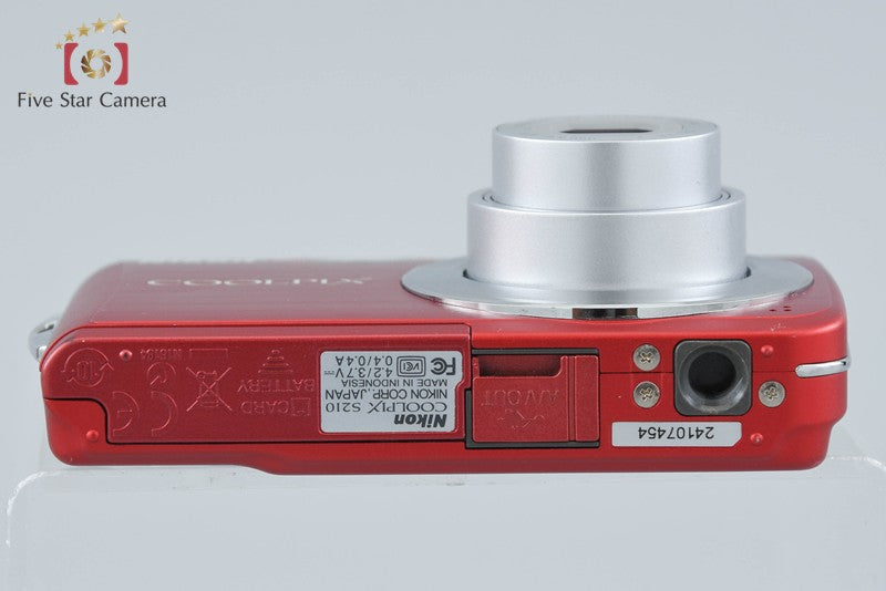 Nikon COOLPIX S210 Red 8.0 MP Digital Camera