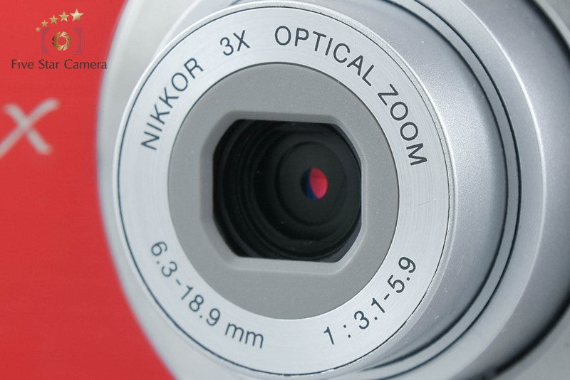 Nikon COOLPIX S210 Red 8.0 MP Digital Camera