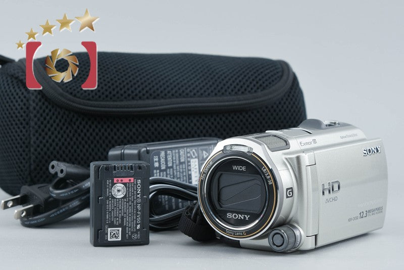 SONY HANDYCAM HDR-CX560V Champagne Silver Camcoder [Japanese Language Only]