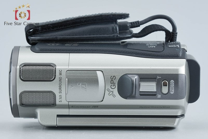 SONY HANDYCAM HDR-CX560V Champagne Silver Camcoder [Japanese Language Only]