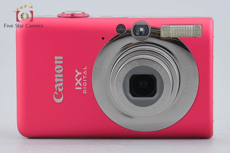 Canon IXY Digital 110 IS Red 10.0 MP Digital Camera w/ Box