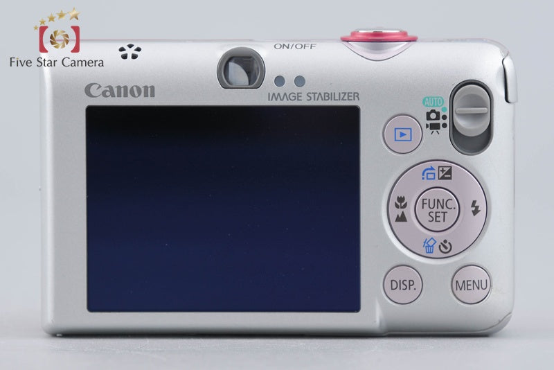 Canon IXY Digital 110 IS Red 10.0 MP Digital Camera w/ Box