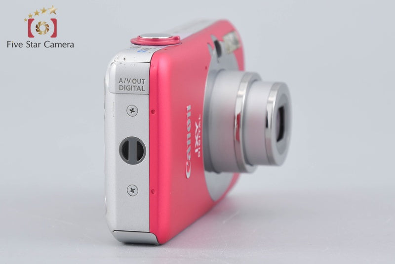 Canon IXY Digital 110 IS Red 10.0 MP Digital Camera w/ Box