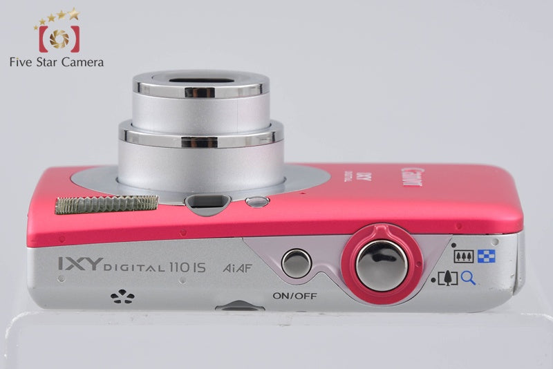 Canon IXY Digital 110 IS Red 10.0 MP Digital Camera w/ Box