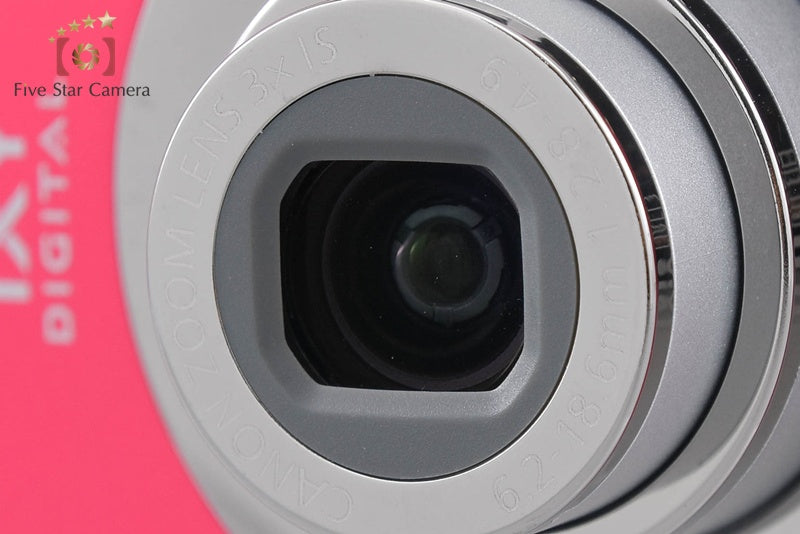 Canon IXY Digital 110 IS Red 10.0 MP Digital Camera w/ Box