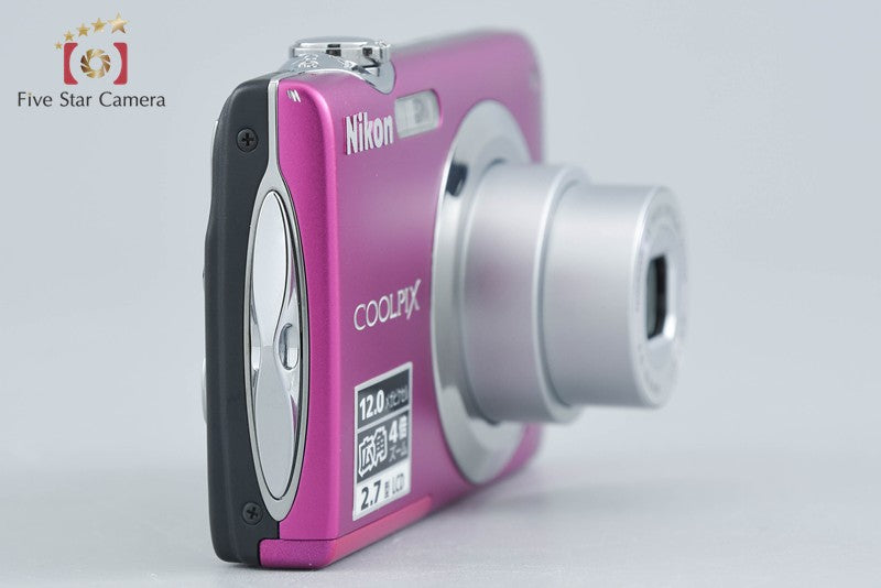 Nikon COOLPIX S3000 Vivid Pink 12.0 MP Digital Camera
