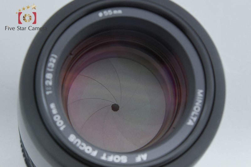 Minolta AF SOFT FOCUS 100mm f/2.8 Sony / Minolta A Mount Lens