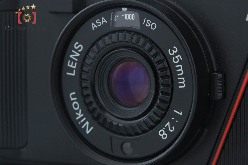 Nikon L35 AD ISO 1000 35mm Point & Shoot Film Camera