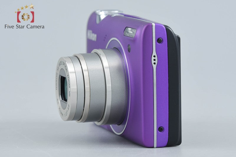 Nikon COOLPIX S5100 Light Purple 12.2 MP Digital Camera