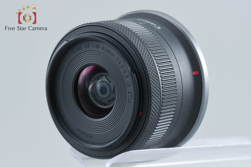 Canon RF-S 18-45mm f/4.5-6.3 IS STM Black