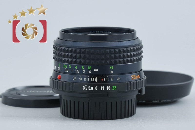 Minolta MD W.ROKKOR 28mm f/3.5