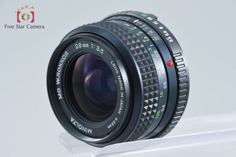 Minolta MD W.ROKKOR 28mm f/3.5