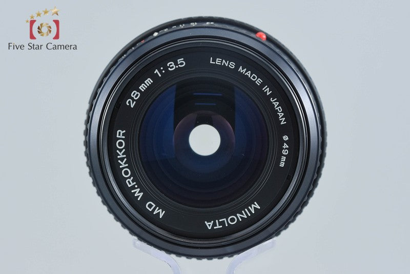 Minolta MD W.ROKKOR 28mm f/3.5