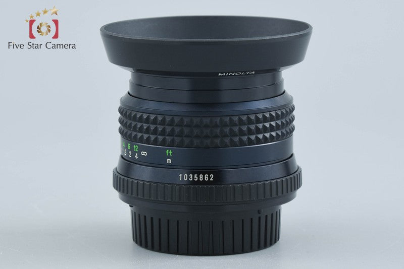Minolta MD W.ROKKOR 28mm f/3.5