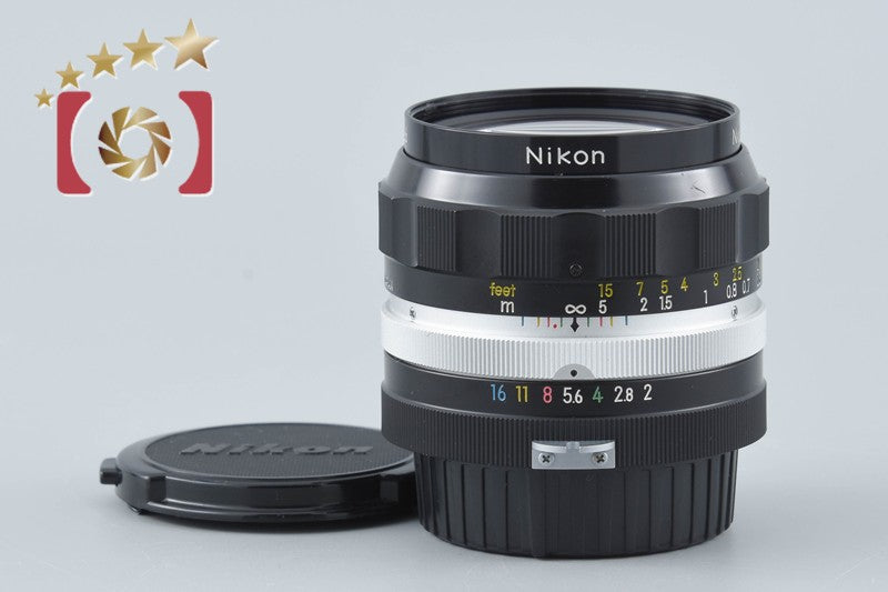 Nikon NIKKOR-O.C Auto 35mm f/2 Non Ai Lens