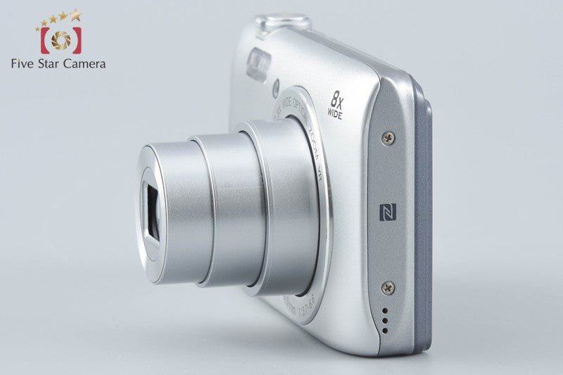 Nikon COOLPIX S3700 Silver 20.1 MP Digital Camera