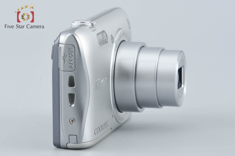 Nikon COOLPIX S3700 Silver 20.1 MP Digital Camera