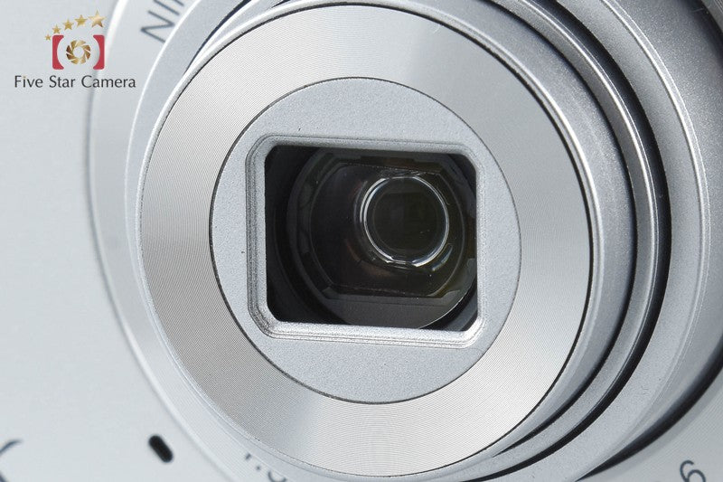 Nikon COOLPIX S3700 Silver 20.1 MP Digital Camera