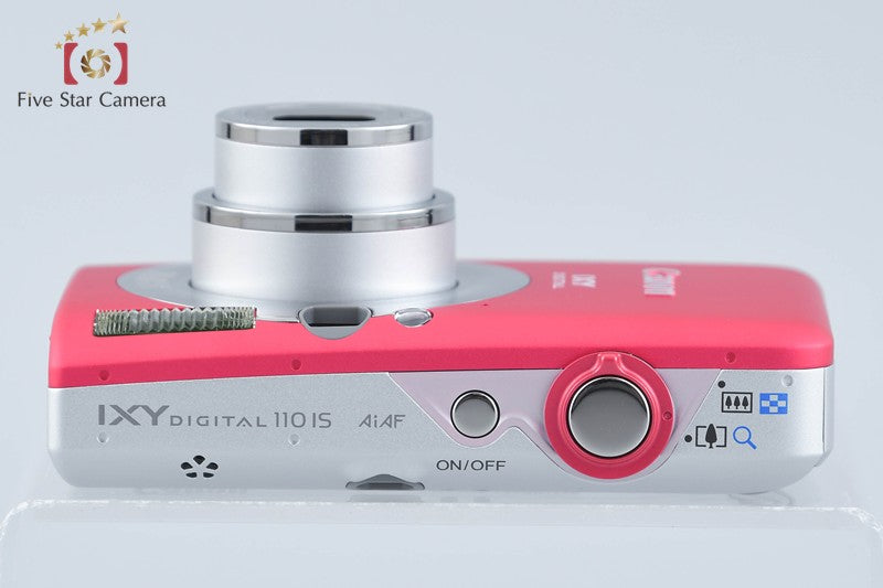 Canon IXY Digital 110 IS Red 10.0 MP Digital Camera