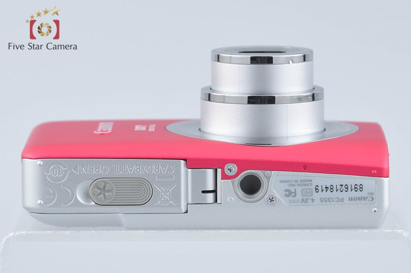 Canon IXY Digital 110 IS Red 10.0 MP Digital Camera