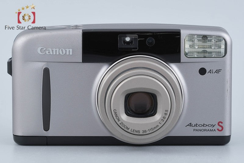 Canon Autoboy S PANORAMA Greige Titanium 35mm Point & Shoot Film Camera