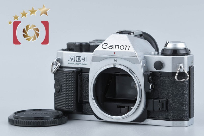 Canon AE-1 PROGRAM Silver 35mm SLR Film Camera Body
