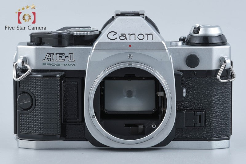 Canon AE-1 PROGRAM Silver 35mm SLR Film Camera Body