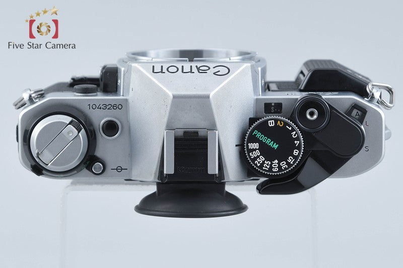 Canon AE-1 PROGRAM Silver 35mm SLR Film Camera Body