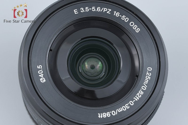SONY E PZ 16-50mm f/3.5-5.6 OSS SELP1650 Black Sony E Mount