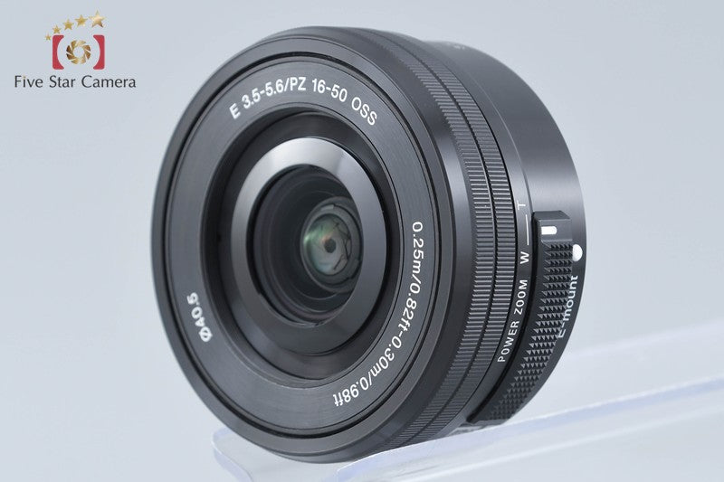SONY E PZ 16-50mm f/3.5-5.6 OSS SELP1650 Black Sony E Mount