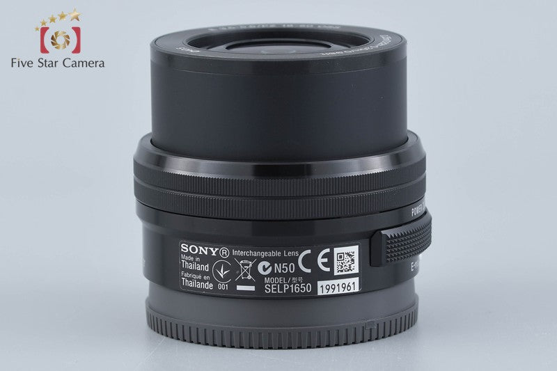 SONY E PZ 16-50mm f/3.5-5.6 OSS SELP1650 Black Sony E Mount