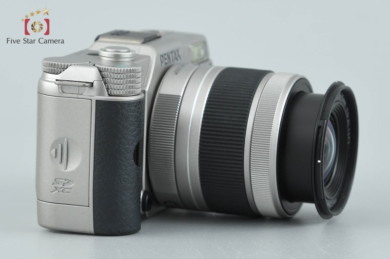 "Shutter count 3,916" PENTAX Q7 Silver 12.4 MP Digital Camera 5-15 Lens