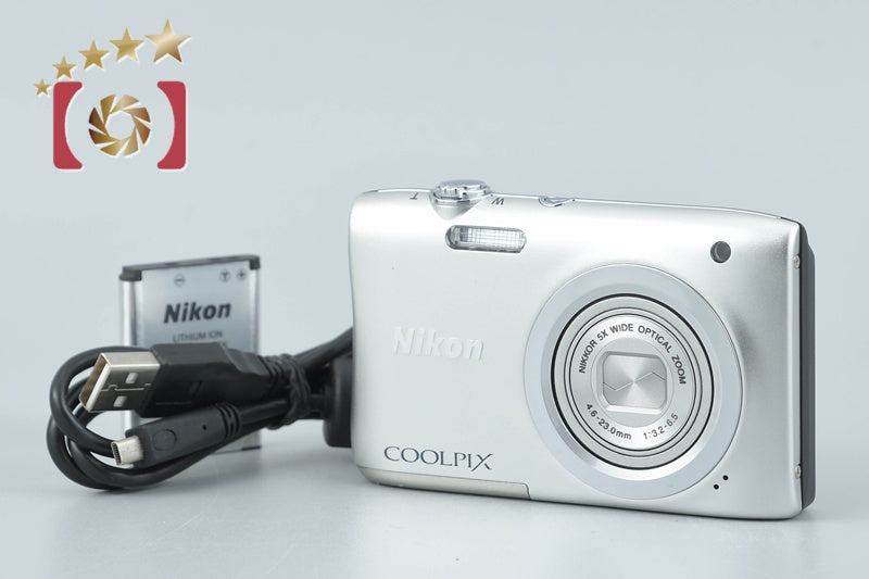Nikon COOLPIX A100 Silver 20.0 MP Digital Camera