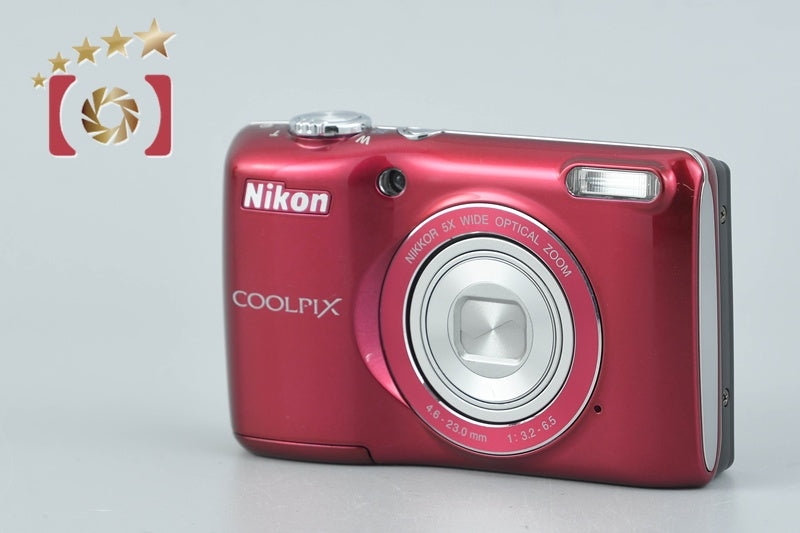 Nikon COOLPIX L26 Red 16.1 MP Digital Camera