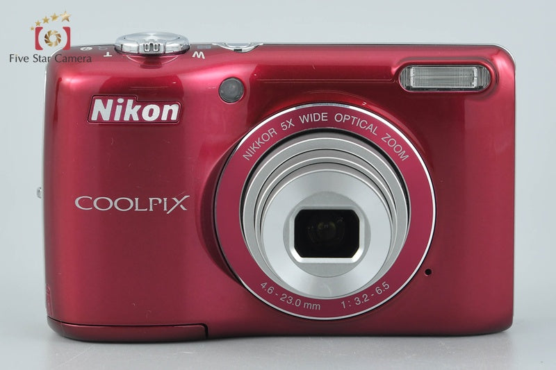 Nikon COOLPIX L26 Red 16.1 MP Digital Camera