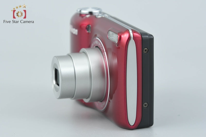 Nikon COOLPIX L26 Red 16.1 MP Digital Camera