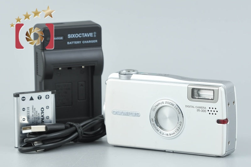 Olympus i:robe IR-300 White 5.0 MP Digital Camera