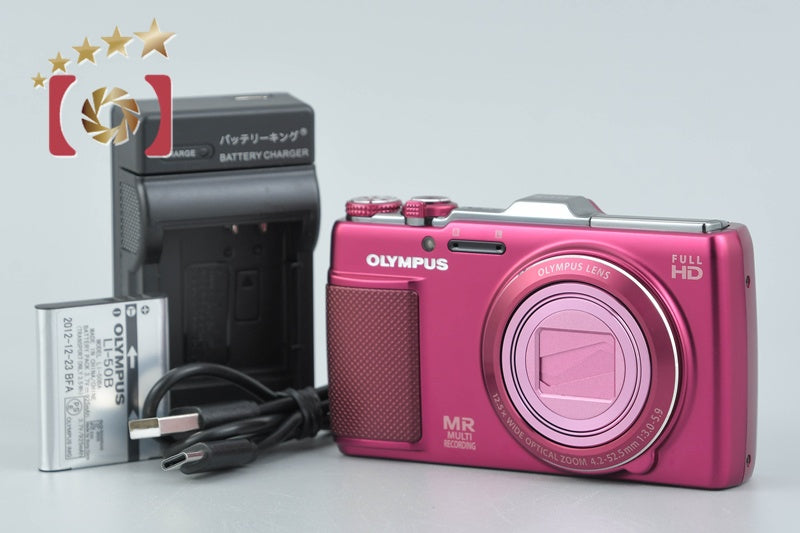 OLYMPUS Stylus SH-25MR Red 16.0 MP Digital Camera