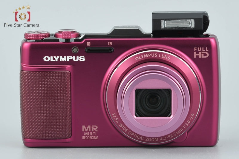 OLYMPUS Stylus SH-25MR Red 16.0 MP Digital Camera