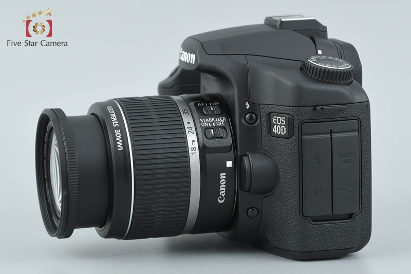 "Shutter count 68" Canon EOS 40D 10.1 MP Digital SLR Camera 18-55 IS Lens