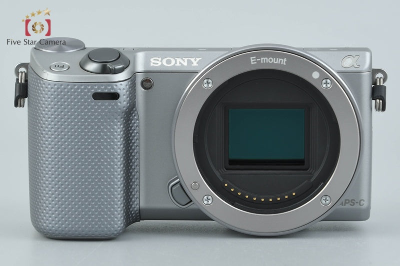 "Count 2,238" Sony α NEX-5R Silver 16.1MP 16-50 Lens w/ Box [Multiple Languages]