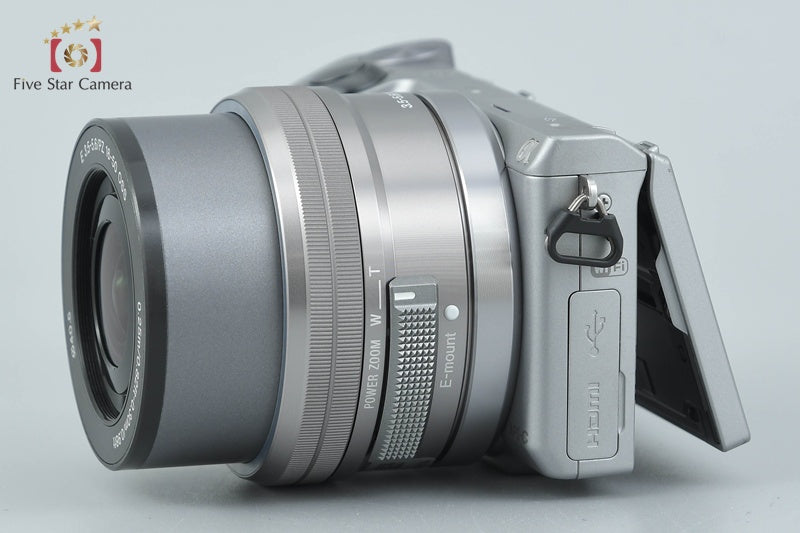 "Count 2,238" Sony α NEX-5R Silver 16.1MP 16-50 Lens w/ Box [Multiple Languages]