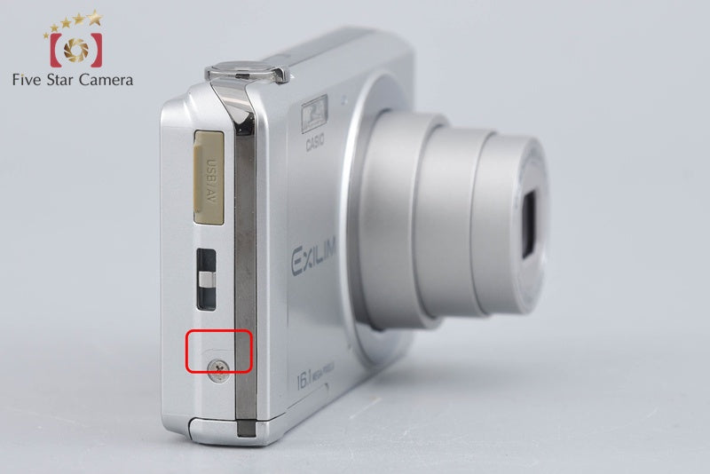Casio EXILIM EX-ZS6 Silver 16.1 MP Digital Camera